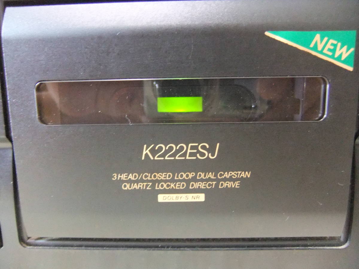 SONY カセットデッキ TC-K222ESJ ジャンク品 【公式通販】