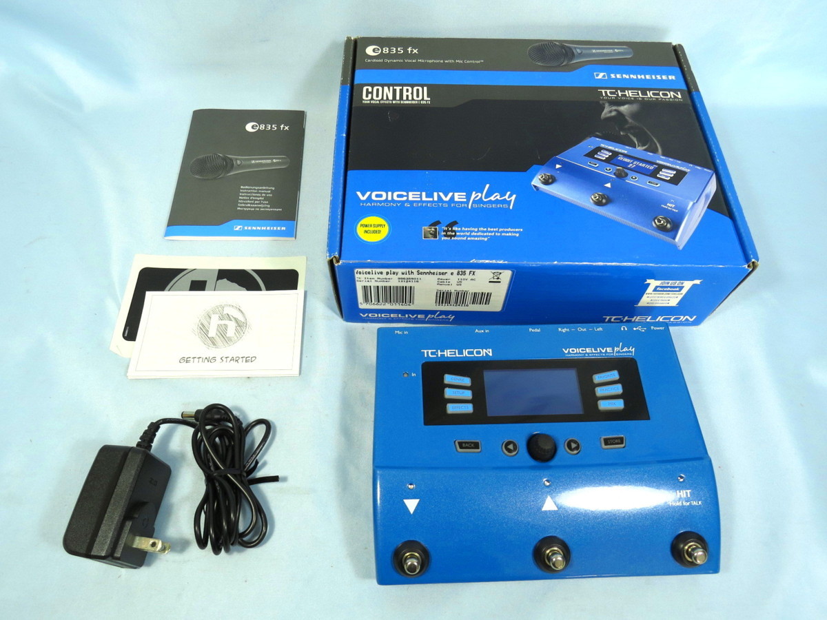 Play VoiceLive TC-Helicon Vocal TC Helicon and Effects Guitar