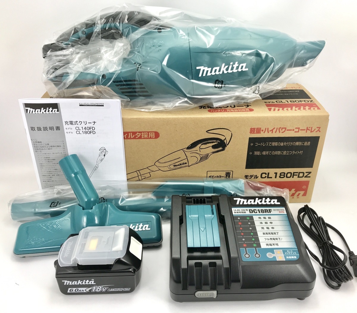 makita ☆【美品】makita マキタ CL141FD 充電式 ハンドクリーナ