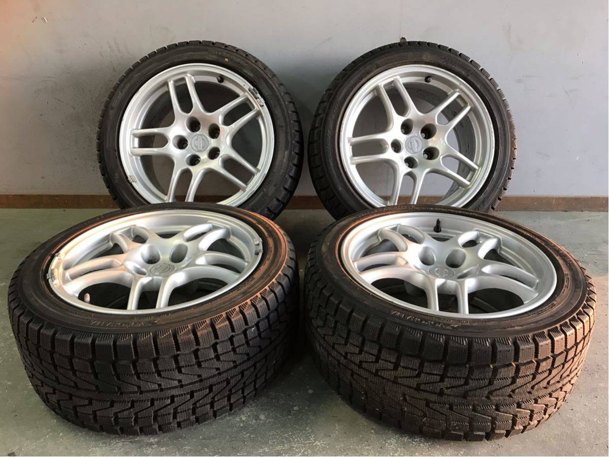 ○ R33 GT-R スカイライン 純正アルミホイール 4本 スタッドレス バリ 