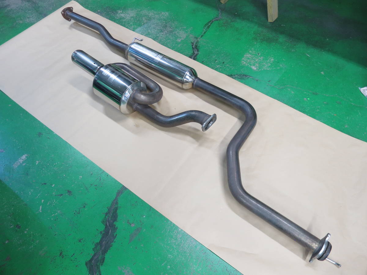 無限 シビック EK9 ツインループ マフラー - MUGEN Yahoo!オークション 
