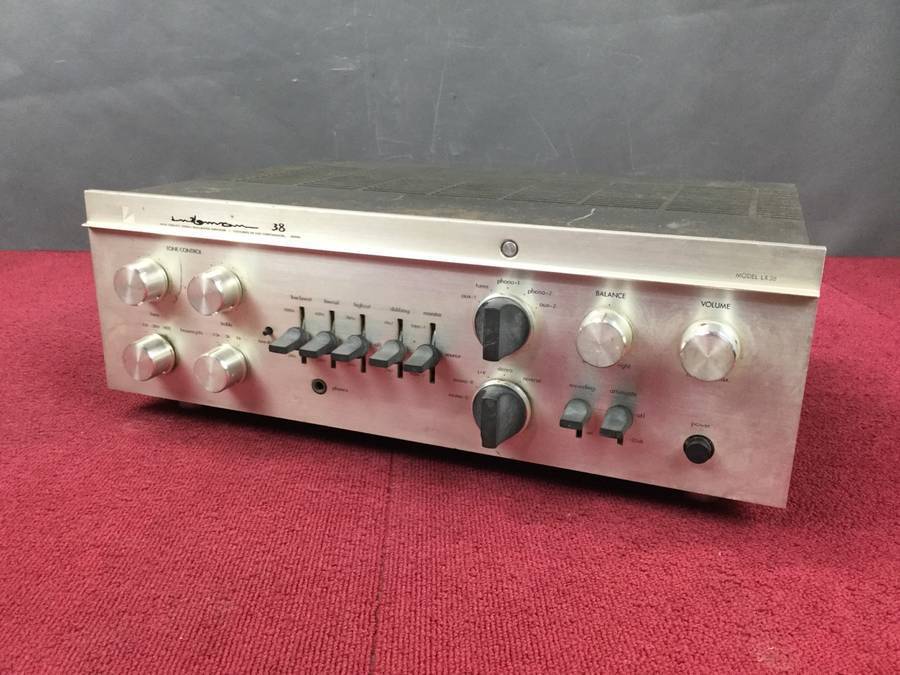 LUXMAN LX38 プリメインアンプ◆ジャンク品