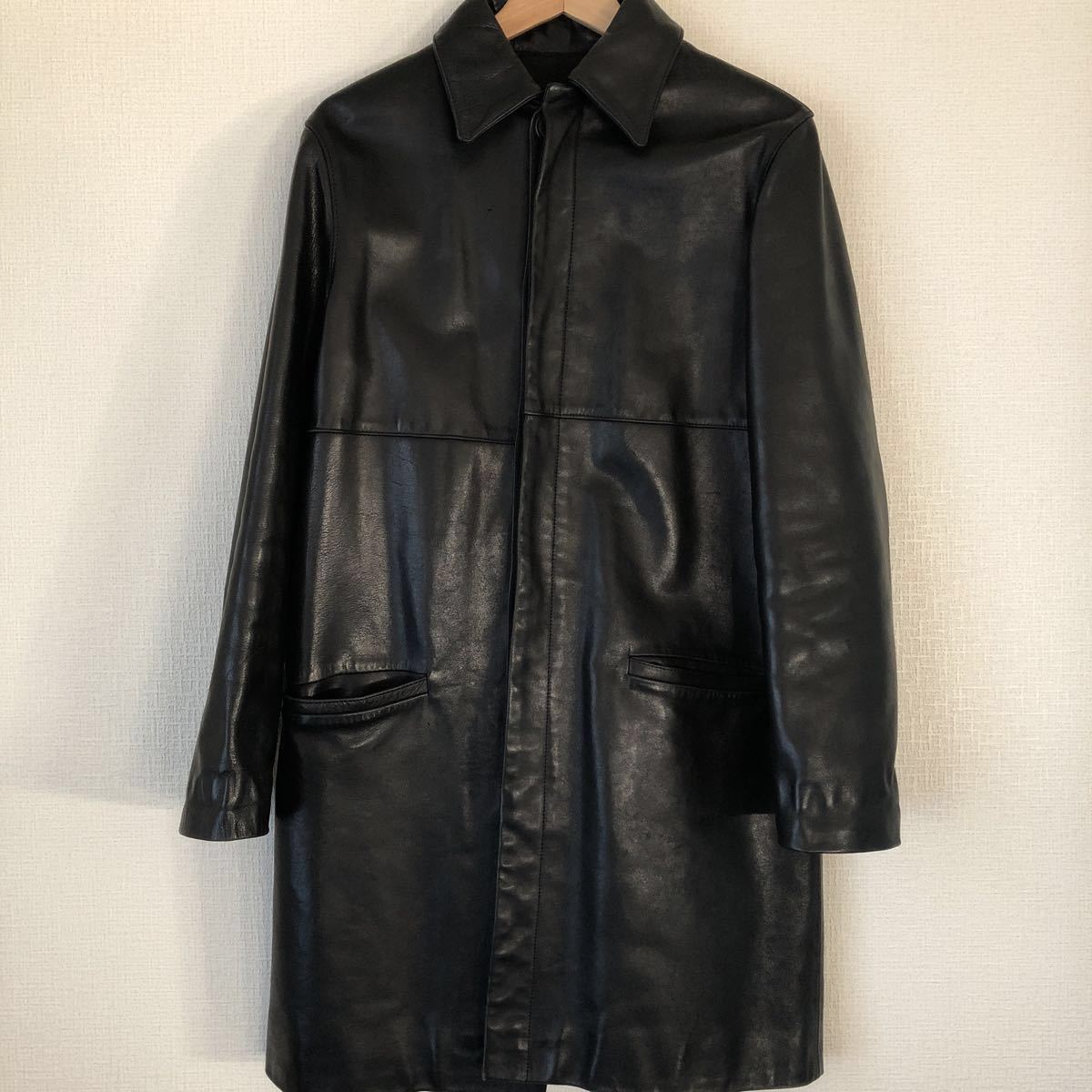 フランス製 アーペーセー 馬革 apc ブラック A.P.C.アーペーセー 