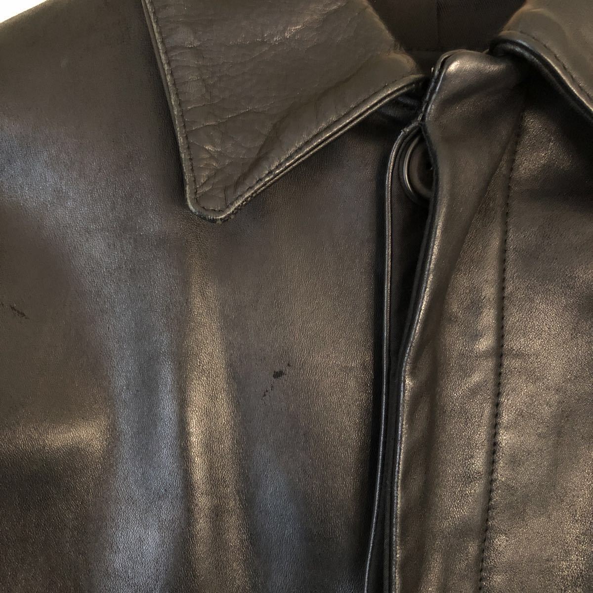 フランス製 アーペーセー 馬革 apc ブラック A.P.C.アーペーセー 