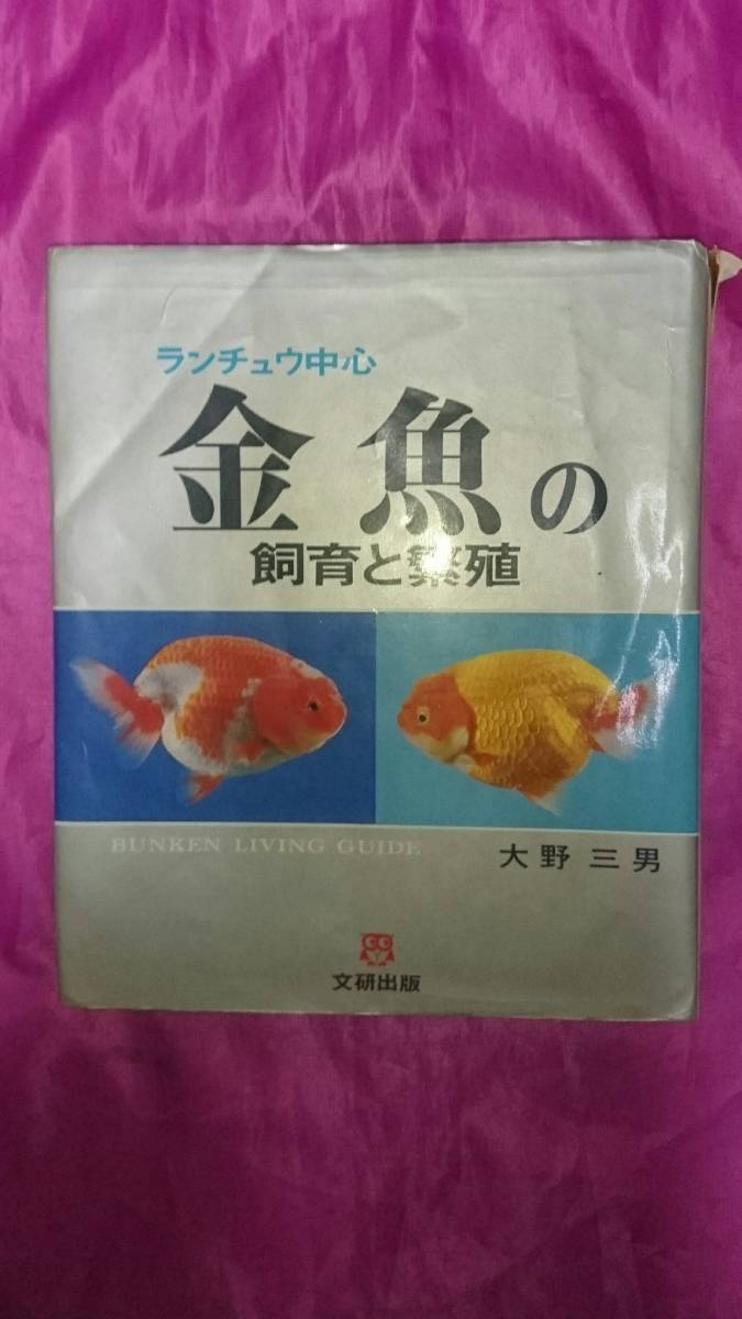 本 ランチュウ中心 金魚の飼育と繁殖 大野三男 文研出版