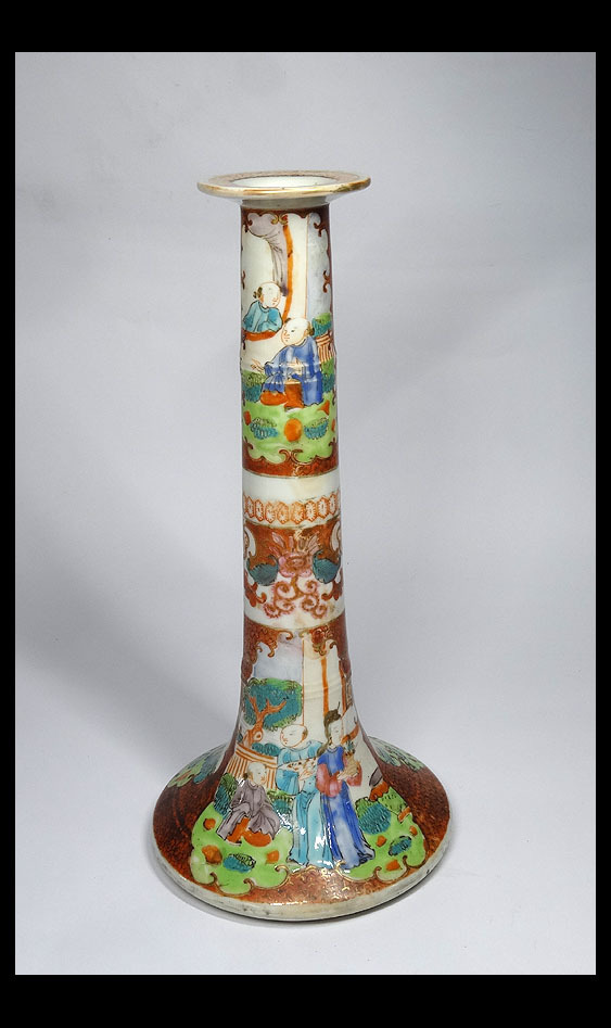 中国美術 粉彩 唐物 緑屋□i2*t 粉彩色絵花瓶