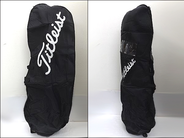 中古 タイトリスト Titleist トラベルカバー ブラック◎ トラベル
