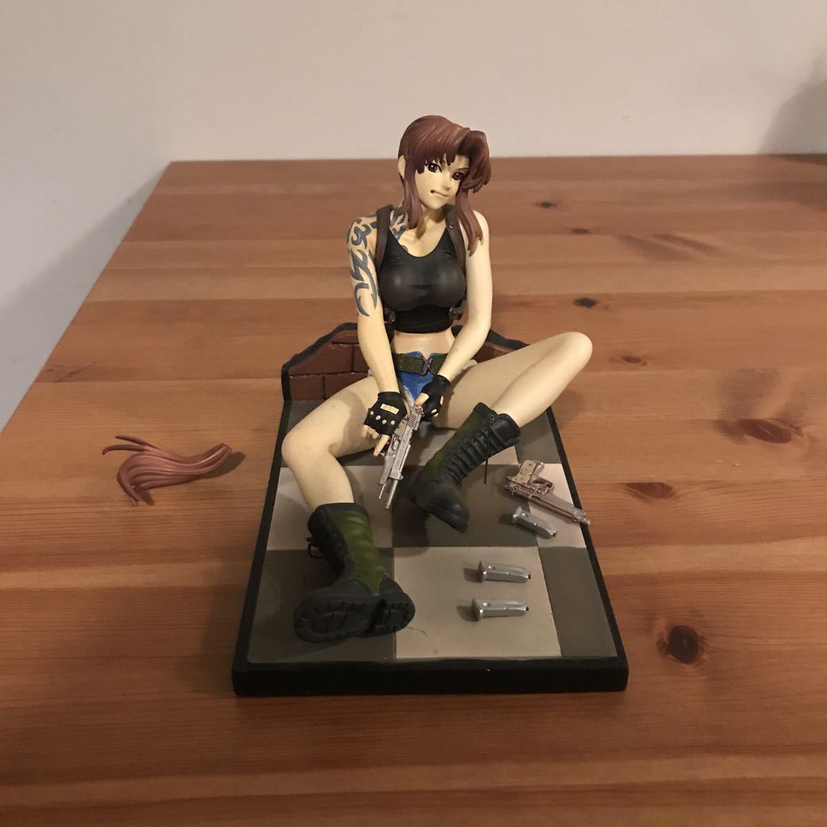 1/6 ブラックラグーン レヴィ コールドキャストフィギュア ジャンク品