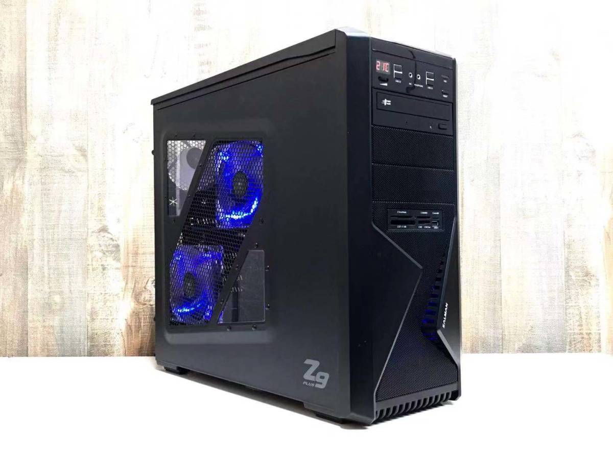 新品 SSD240GB + HDD 2TB / 最強 i7-3.8GHz x8 / メモリ 16GB / ZALMAN