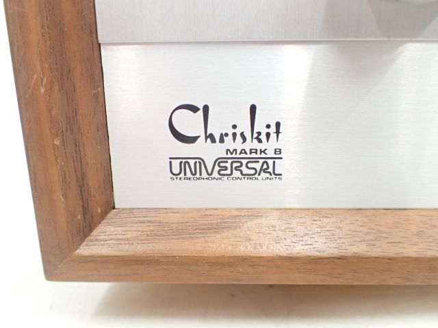 Chriskit プリアンプ クリスキット : Mark 0 ⁄ MARK-8D Universal 希少