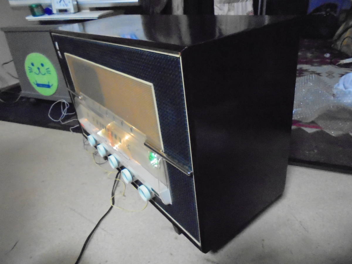 新品マジックアイ東芝めじろES 真空管ラジオ 真空管ラジオHIFI 