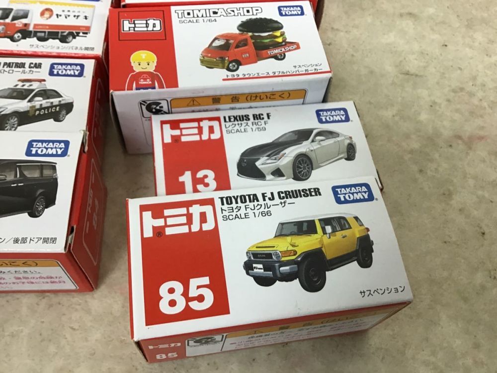 トミカ ショップ トヨタ タウンエース ダブルハンバーガーカー FJ