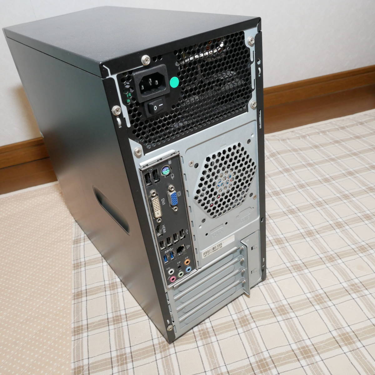 フロンティア デスクトップPC i7 3770 8GB 500GB 8GB win7