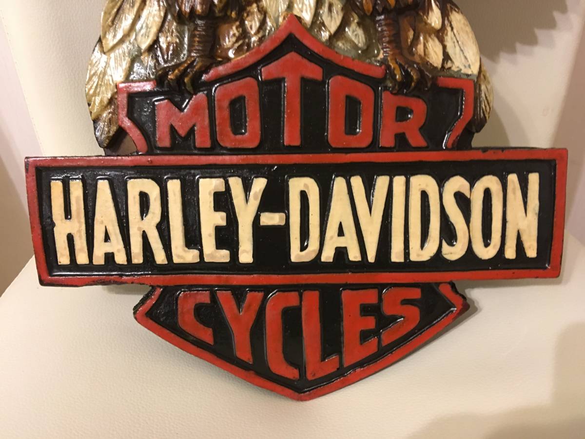 看板 ハーレーダビッドソン インテリア木製看板HARLEY Harley ハーレー 