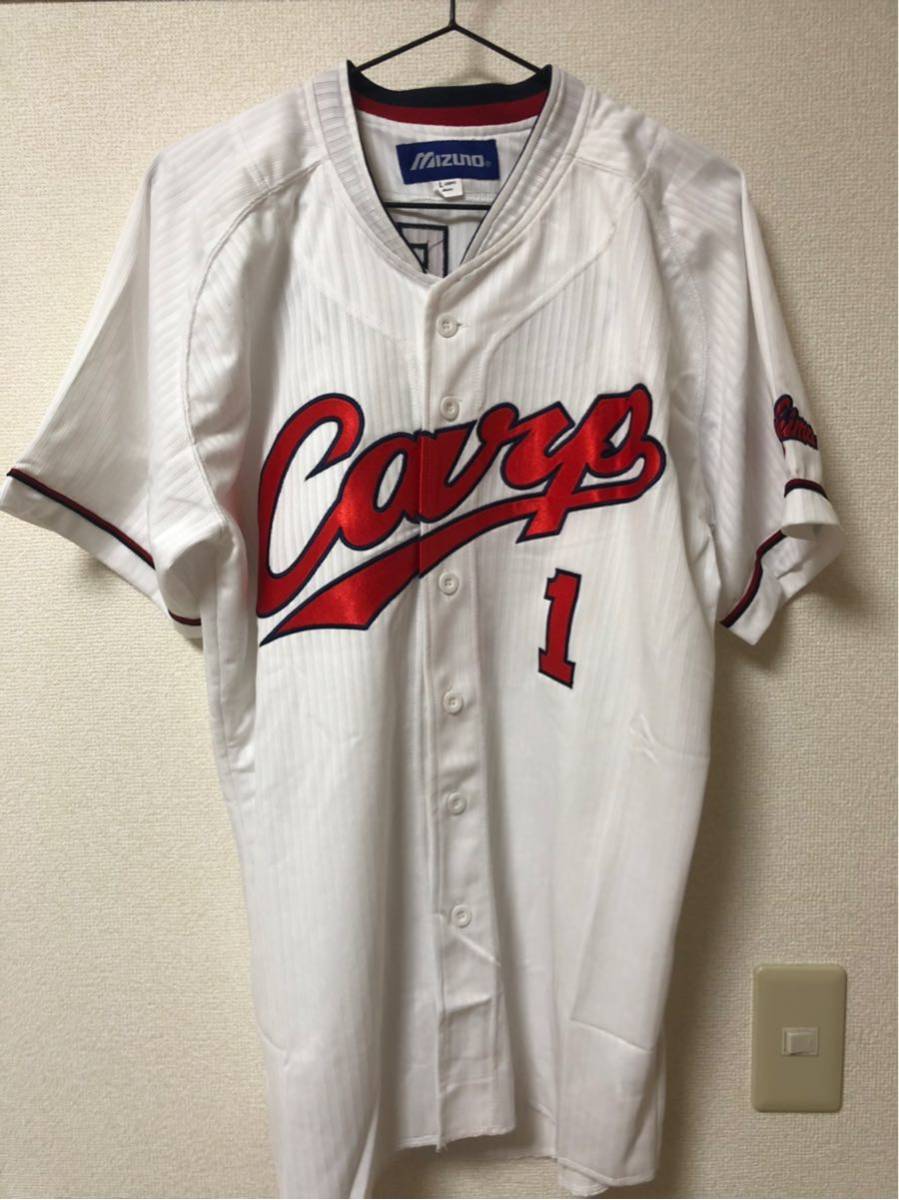 新品 広島カープ 1 前田智徳 ハイクオリティーユニフォーム L 数量限定