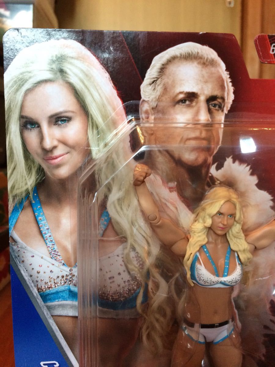 Wwe Wwf プロレス フィギュア マテル ベーシック リックフレアー シャーロットフレアー 台紙少しダメージあります プロレス 格闘技 売買されたオークション情報 Yahooの商品情報をアーカイブ公開 オークファン Aucfan Com