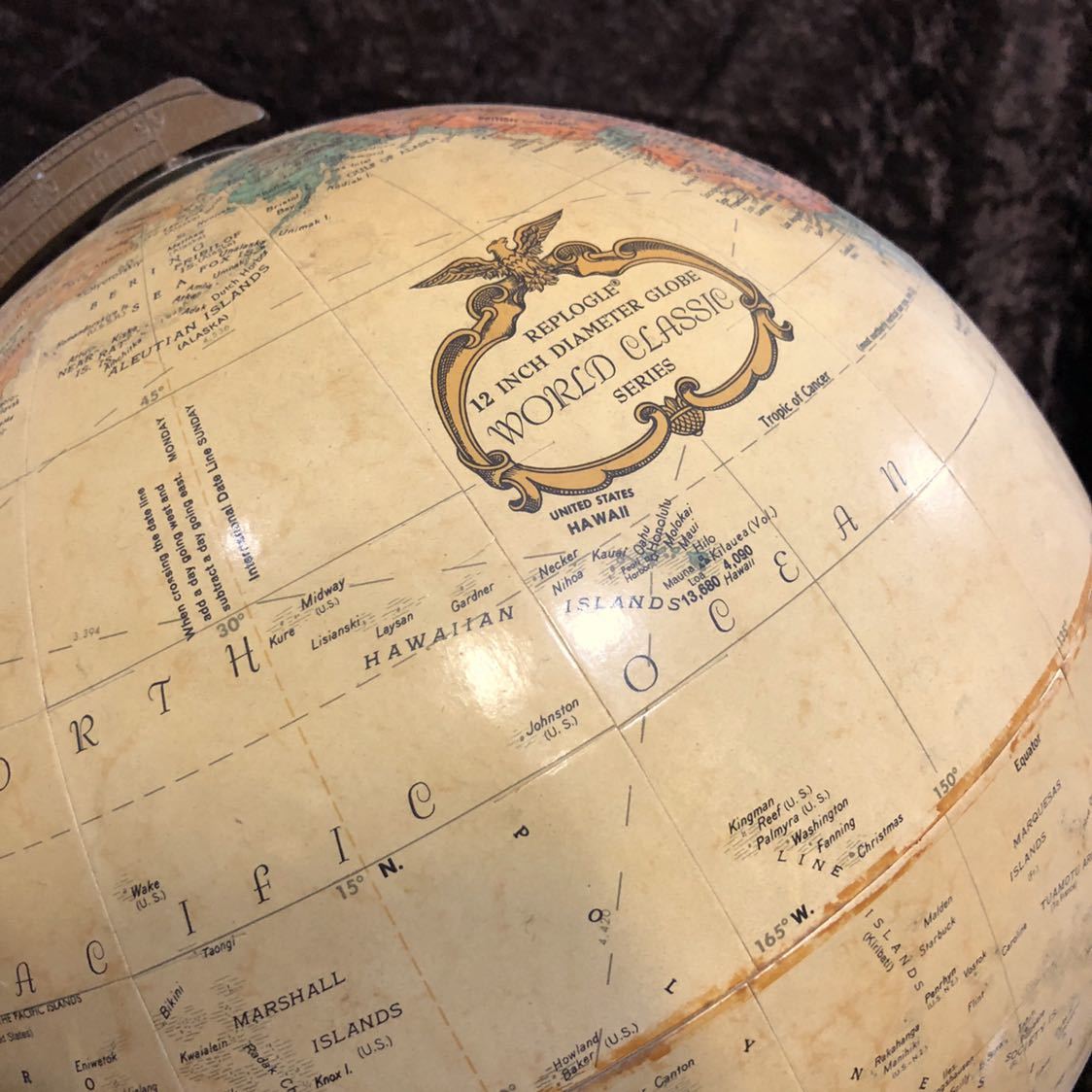 リプルーグル地球儀ワールドクラシックシリーズ英語版Replogle globes