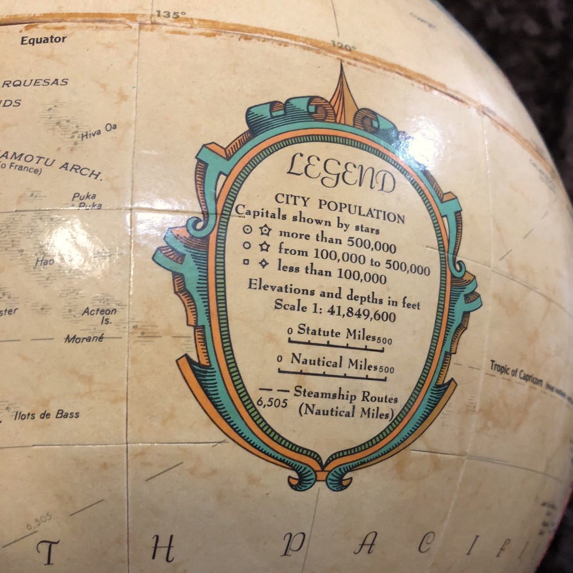 リプルーグル地球儀ワールドクラシックシリーズ英語版Replogle globes