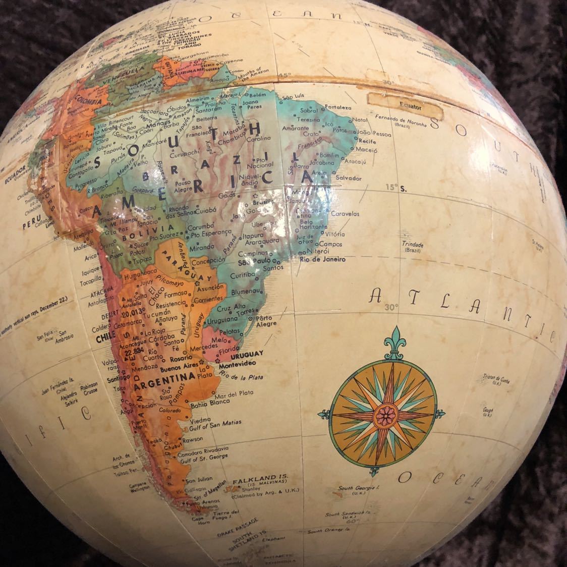 リプルーグル地球儀ワールドクラシックシリーズ英語版Replogle globes