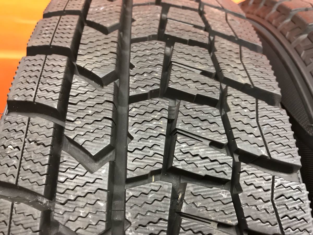 パッソ 冬タイヤ 4本 バリ山 ダンロップ WINTERMAXX WM02 155/80R13 