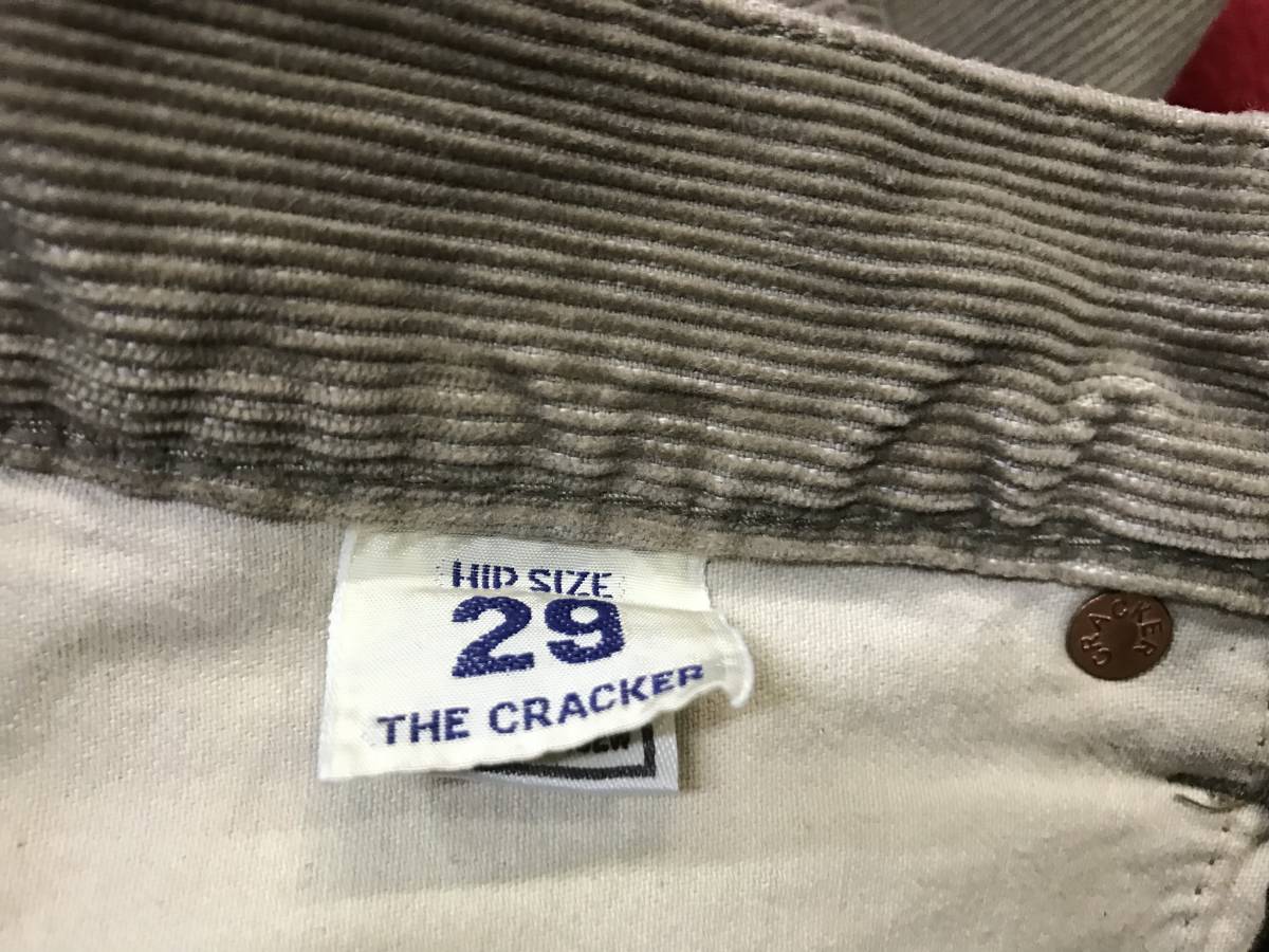 THE CRACKER クラッカー コーデュロイパンツ /検ウエス ,クラッカー 