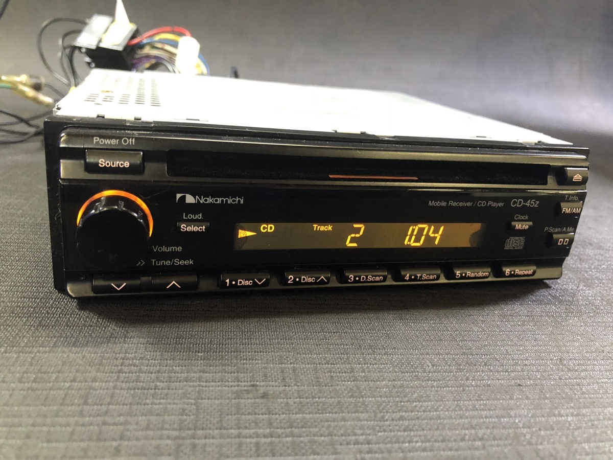 CD-45Z Nakamichi ナカミチ CD 公式通販 ステレオ 名機 ⁄ NAKAMICHI 難 