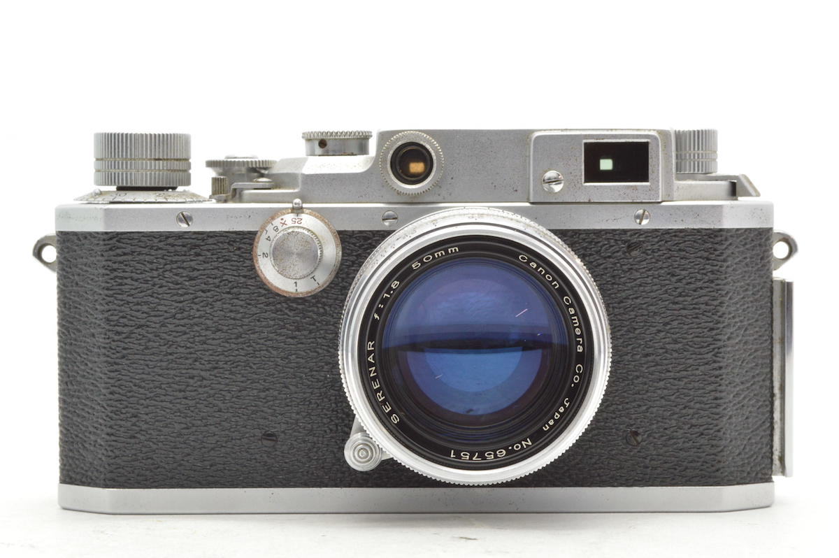 Canon IIF キャノン米軍基地向けレンジファインダーカメラIIf、50mm