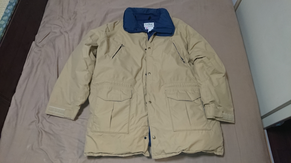  L.L.Bean ゴアテックス ダウンコート ダウンジャケット サイズXXL tall 超特大サイズ ベージュ アメリカ製 エルエルビーン(男性用)｜売買されたオークション情報、yahooの商品情報をアーカイブ公 男性用