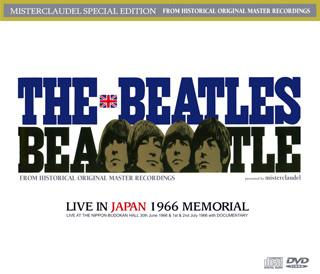 (激レア)ビートルズ　Beatles 日本ライブ　コンサート　チラシ BEATLES LIVE IN JAPAN MEMORIAL 1966 SPECIAL EDITION 【2CD+2DVD