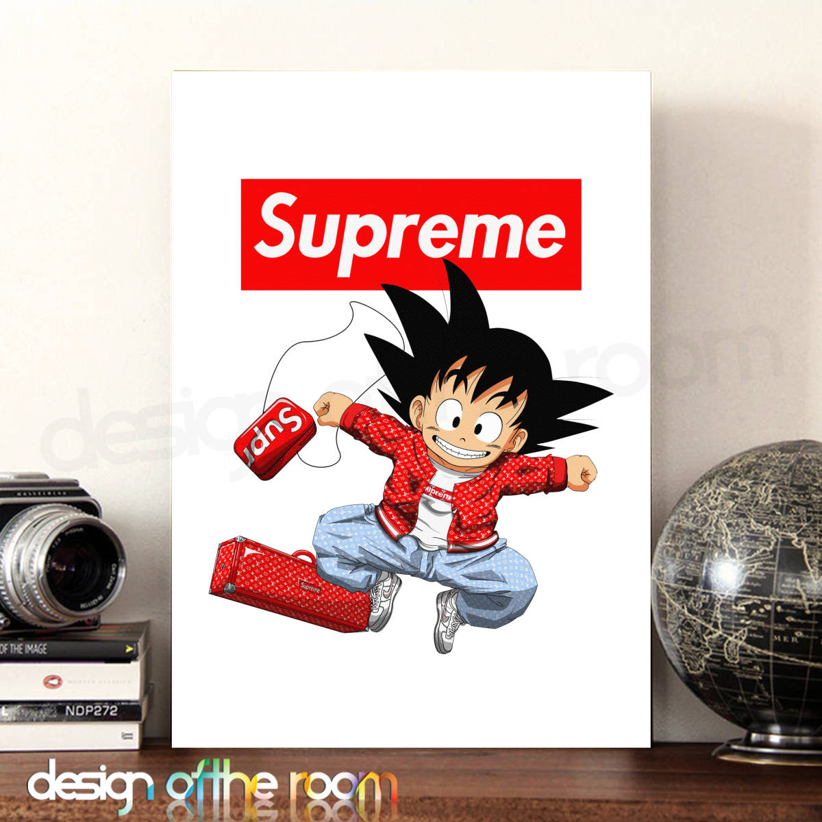 ドラゴンボール Supreme ポスター 2017 205/Supreme×ドラゴンボール・悟空/コラボ/パロディーアート/アート
