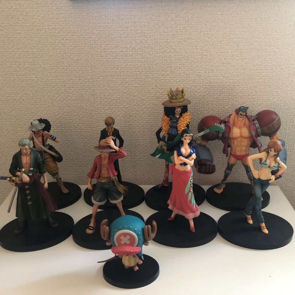 大得価，セール ワンピース DXF GRANDLINE MEN LADY フィギュア 麦わらの一味 9種 セット 箱無し 現状品(ONE PIECE)｜売買されたオークション情報、yahooの商品情報をアーカイブ公開 - オークファン その他