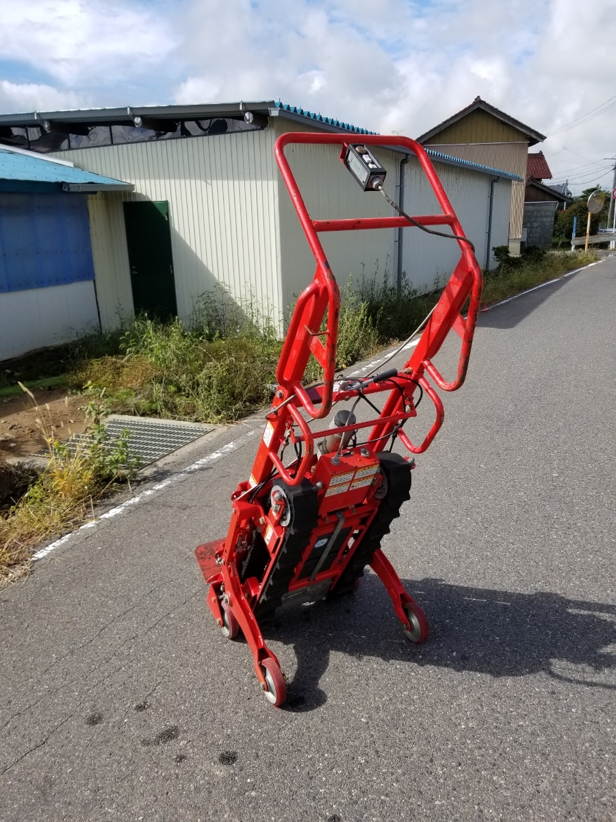 サンワ大型電動階段運搬車 600キロ 関連 運搬 台車 階段 リフト 台車 売買されたオークション情報 Yahooの商品情報をアーカイブ公開 オークファン Aucfan Com
