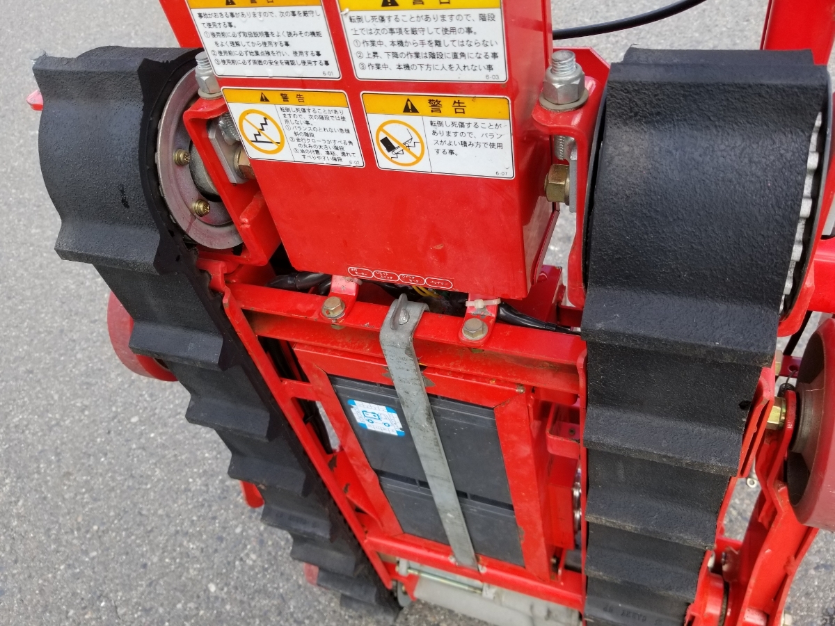 サンワ大型電動階段運搬車 600キロ 関連 運搬 台車 階段 リフト 台車 売買されたオークション情報 Yahooの商品情報をアーカイブ公開 オークファン Aucfan Com