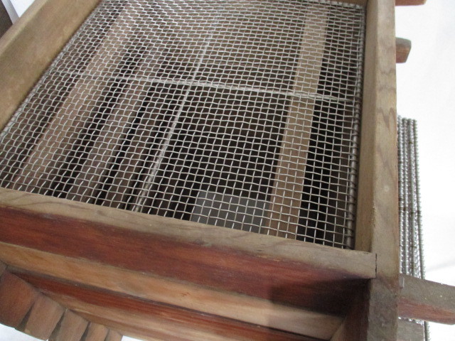 木製蒸し器7段 角せいろ 餅つき 昭和レトロ 金網8枚付 中古 【公式通販】