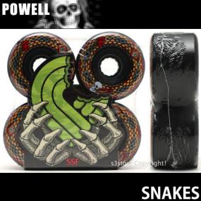 【限定SALE，新品】 1円 POWELL SNAKES Black 66mm/75a パウエル スネーク スケートボード SKATEBOARD ウィール オールラウンド 同梱不可(ウィール)｜売買されたオークション情報、yahooの商品情報をアーカイブ公開 - オーク ウィール