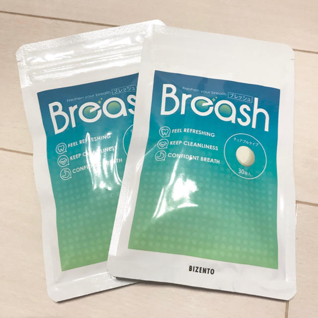 BIZENTO BIZENTO Breash＋ ブレッシュプラス 30粒入 Breash+ 30錠×4袋