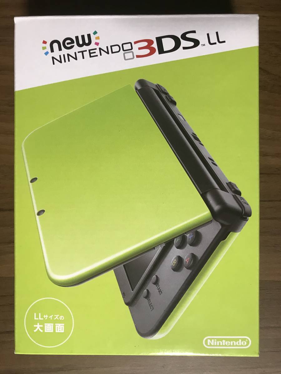 Newニンテンドー3DS LL ライム×ブラック | ゲーム機本体 【超美品