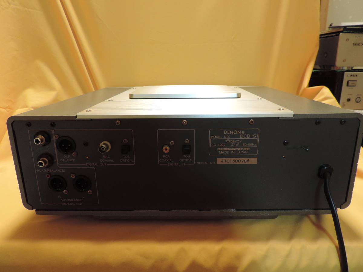 DCD-S1 DENON デノン Denon S1 DCD-S1の仕様 デノン⁄デンオン CD 