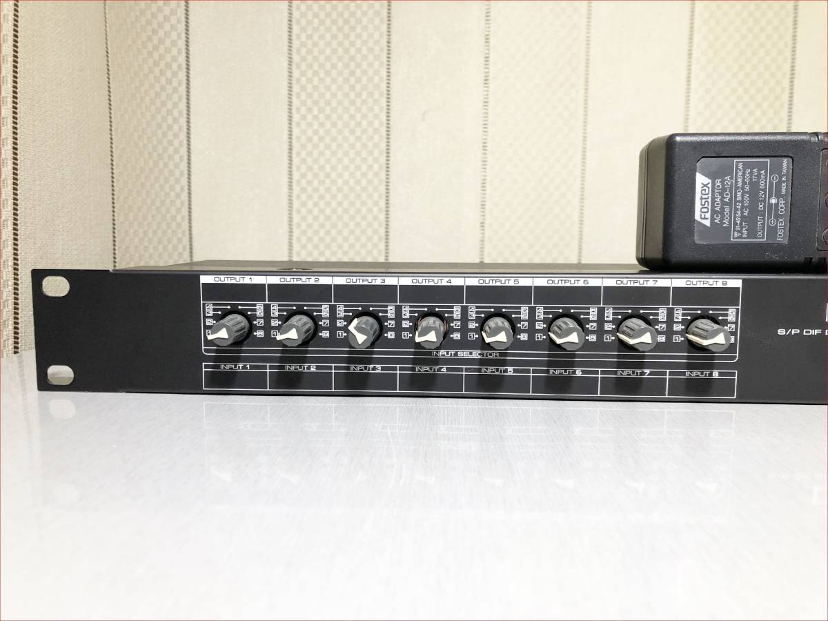 中古Fostex Fostex DS-8 動作品 96kHz対応8chデジタルオーディオ