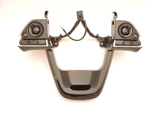 トヨタ純正 MIRAI ミライ用 純正ステアリングスイッチ ブラック 格子柄