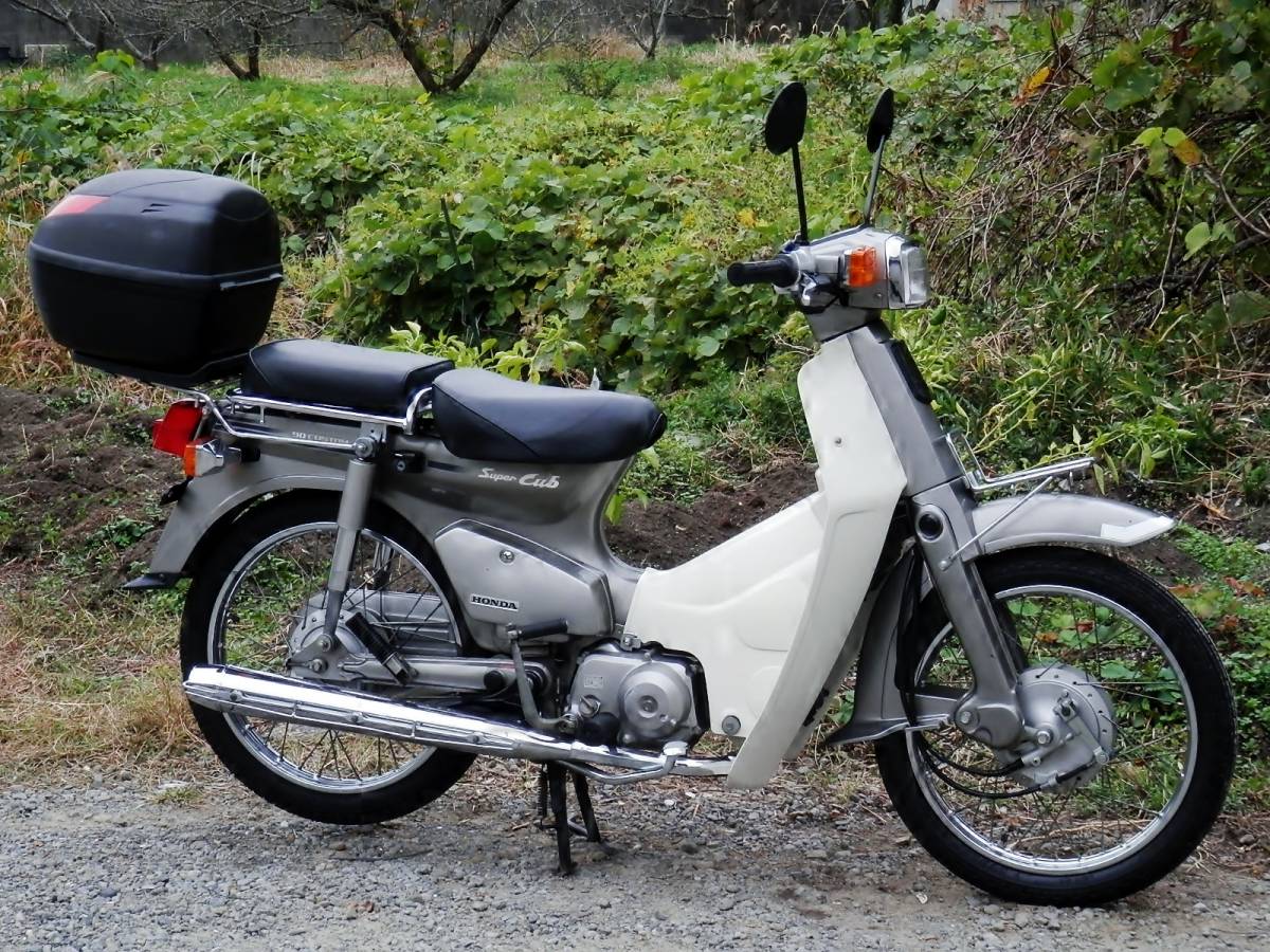 ホンダ スーパーカブ カスタム90 HA02 セル有り リヤボックス 