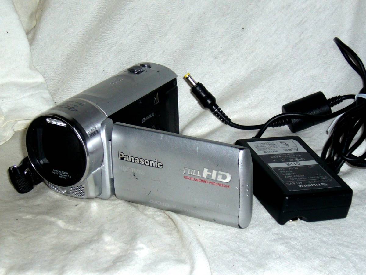 パナソニック フルHDデジタルビデオカメラ HDC-TM85(バッテリー、ＡＣアダプタ付き)