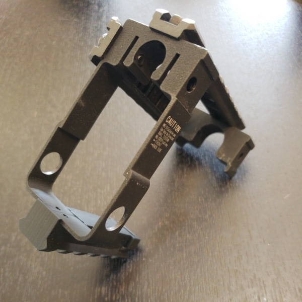 東京マルイ mac10 用 km企画 フレームロックマウントシステムセット KM