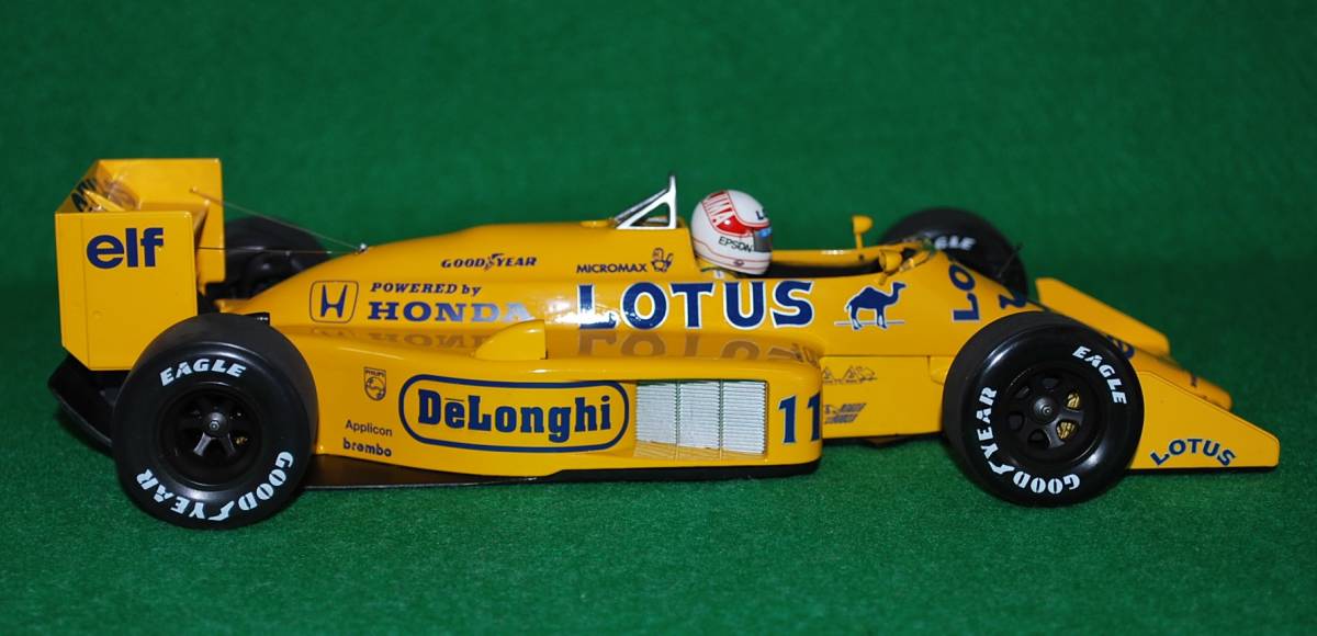 ミニチャンプス 1/18 ロータス ホンダ 99T 1987 中嶋悟 ブックオフ静岡