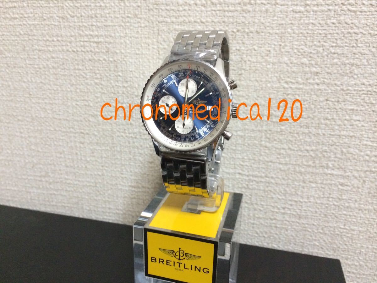22mm ブライトリング ベルト ナビタイマー ベルトのみ : 441A 7連 ナビ 