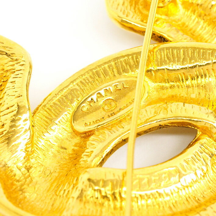 シャネル ココマーク 31 RUE CAMBON PARIS ラウンド ブローチ ゴールド