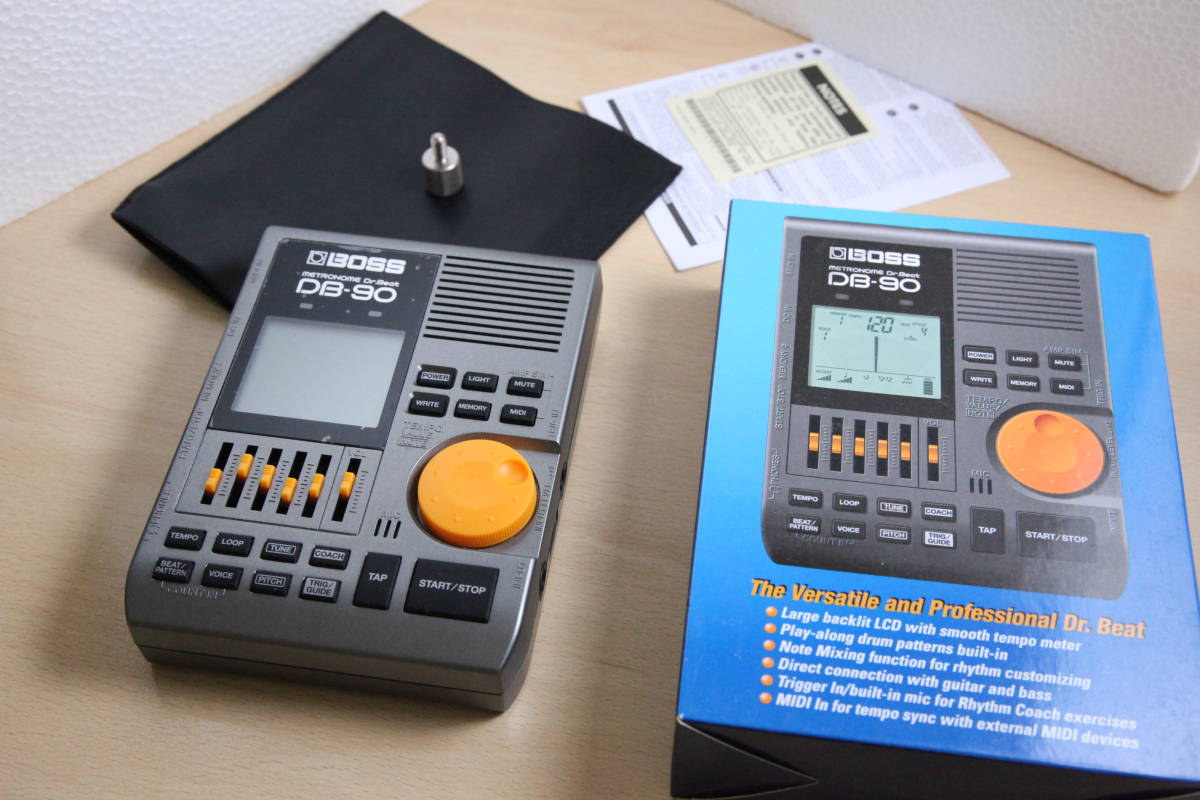 DB-90 Beat Dr. BOSS Metronome Boss メトロノーム - ボス Dr 中古1円 
