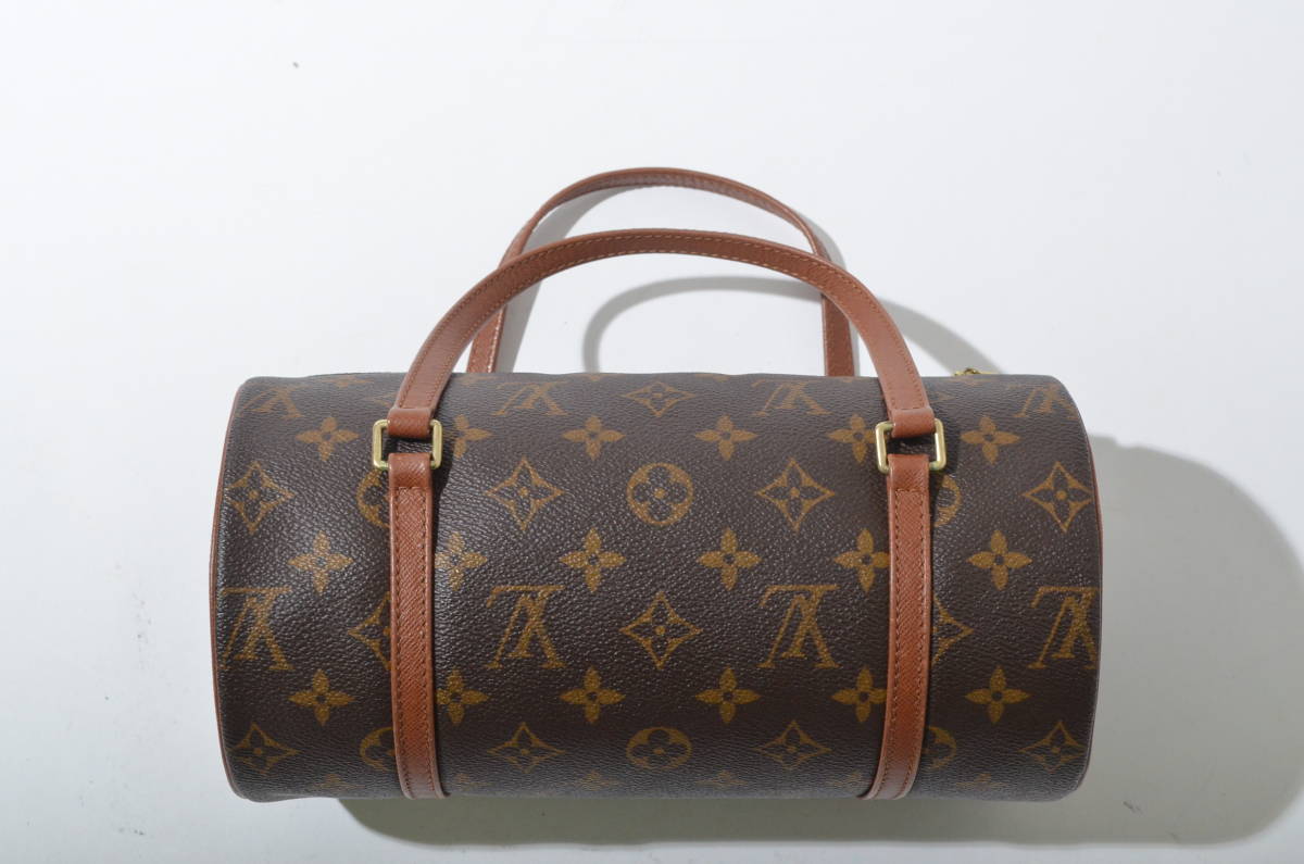 ルイ・ヴィトン Louis Vuitton パピヨン 26 筒型 旧旧型 ハンドバッグ 