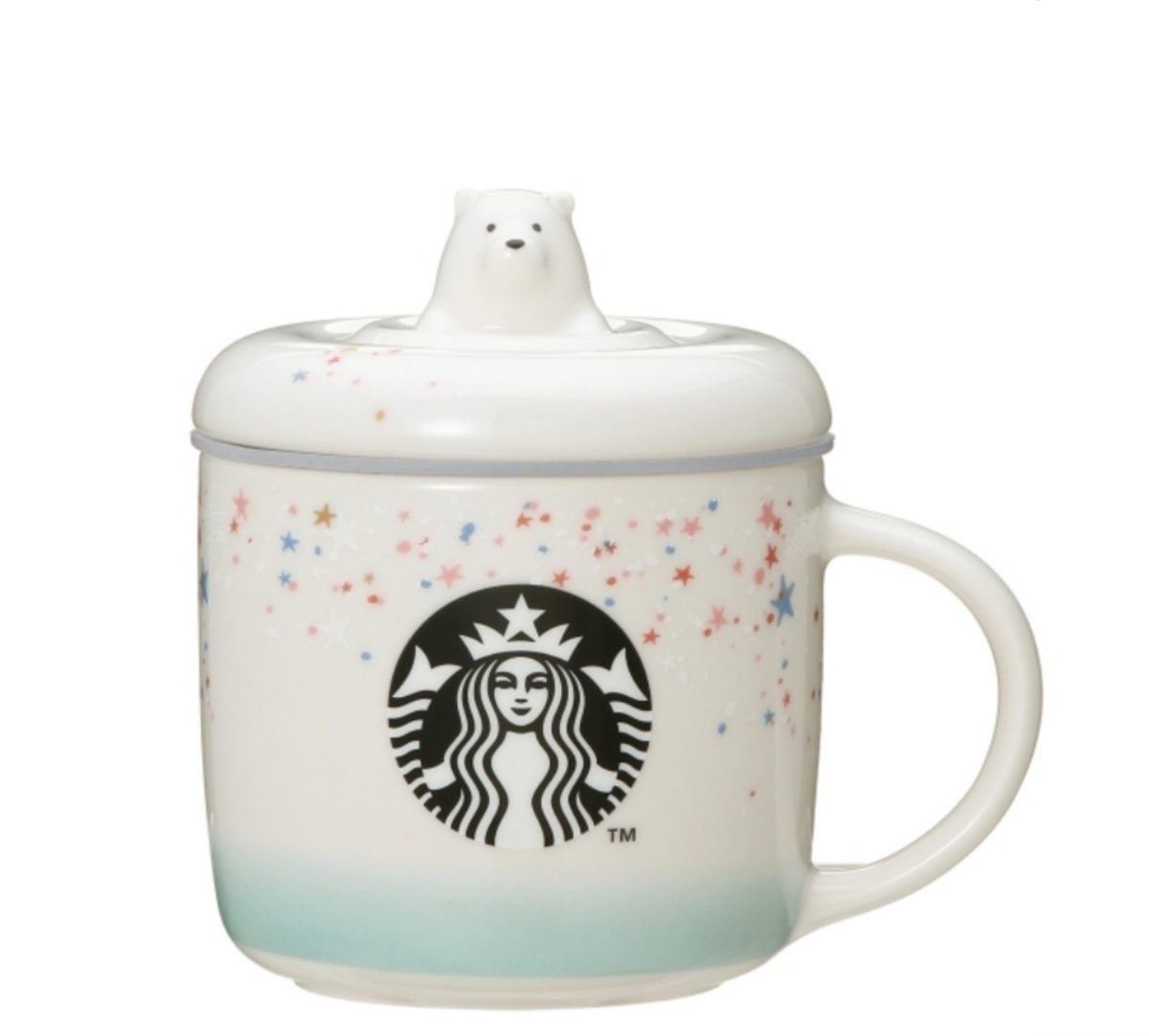 スターバックス クリスマス ホリデー2018 ポーラーベア 蓋付きカップ