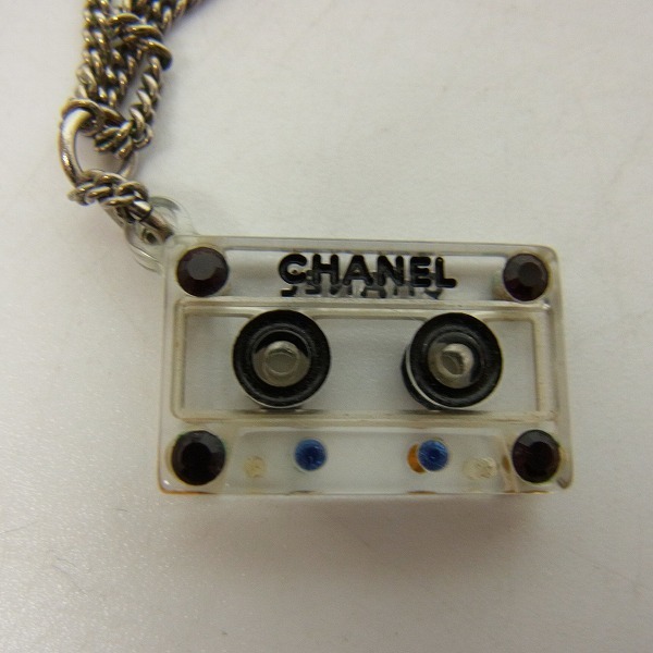 CHANEL/シャネル ココマーク カセットテープ ネックレス 04P /LPL
